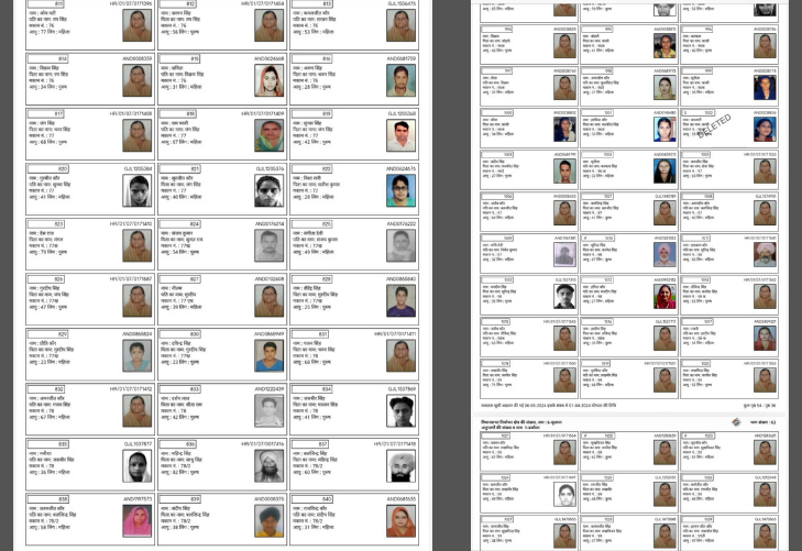 hariyana vote allegations 