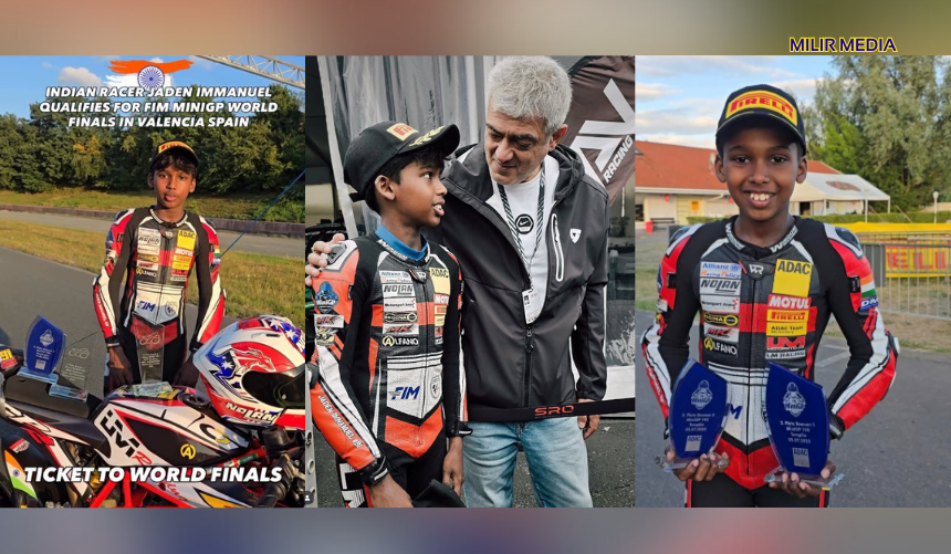 அஜித் குமார் வாங்கிய ஆட்டோகிராஃப்: யார் இந்த 13 வயது ரேசர் ஜேடன் இமானுவேல்?